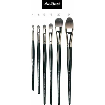 Kosmetický štětec daVinci PROFESSIONAL štětec na korekce, make- up/ rty syntetické vlákno Varianta: velikost 08