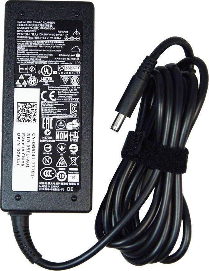Originální nabíječka adaptér Dell 450-AECL 65W 3,34A 19,5V 4,5 x 3,0mm