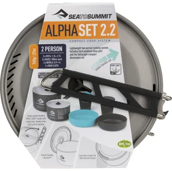 Sea To Summit Alpha 2 Pot Cook Set Kempingové nádobí Sea To Summit Alpha 2 Pot Cook Set