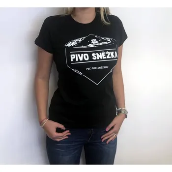 Pivo Tričko Pivo Sněžka - logem Pivo Sněžka