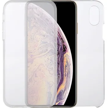 Kryt na přední i zadní stranu iPhone XS Max - transparentní