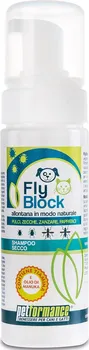 Antiparazitikum pro psa Vetys FlyBlock suchý šampon proti klíšťatům a blechám 150 ml 