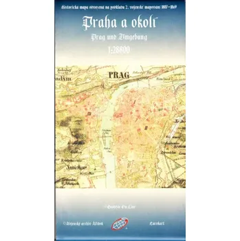 Praha a okolí / faksimile 1807-1869 1:28 800