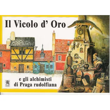 Zlatá ulička / panoramatická mapa italsky