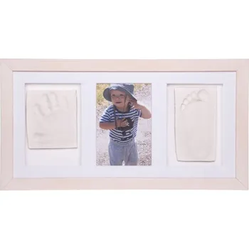 Fotorámeček Trojitý rámeček pro otisk ručičky a nožičky Hand Print
