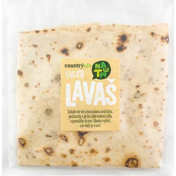Trvanlivě pečivo Country Life Chléb Lavaš 220 g