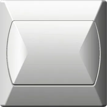 Elektrická zásuvka Dvojitá zásuvka povrchová bez uzemnění