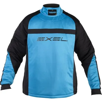 Florbal Brankářský florbalový dres EXEL TORNADO GOALIE JERSEY black/blue