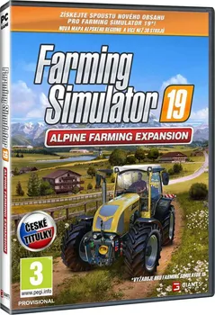 Počítačová hra Farming Simulator 19: Alpine Expansion PC krabicová verze