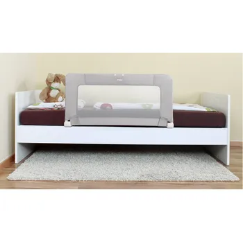 Dětská zábrana Reer Zábrana na postel 150cm grey/white