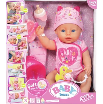 Baby Born Soft Touch Holčička Panenka Baby Born Soft Touch Holčička