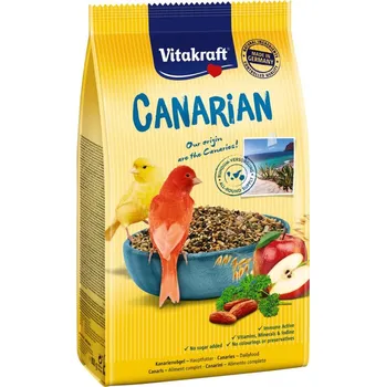 Krmivo pro ptáka Vitakraft Canarian kanár s fíky a datlemi 800g