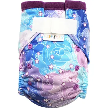 Plenkové kalhoty Breberky Kapsová plenka (M), bez křidélek - Hvězdné nebe SZ