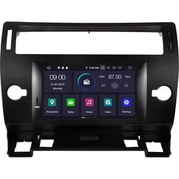 Auto Hi-Fi Autorádio s GPS navigací do Citroen C4 černá