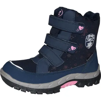 Dětská treková obuv AMERICAN CLUB dívčí sněhule HL25/19 Barva: modrá, Velikost: 30