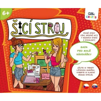 Recenze Albi Crafts Šicí stroj Dětská domácnost Recenze Albi Crafts Šicí stroj