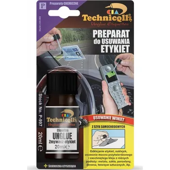 Čistič autoskla Odstraňovač etiket TECHNICQLL 20ml