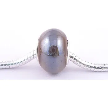 Přívěsek miXL.cz Keramické korálky s velkým průvlekem Hnědý odstín