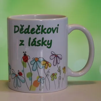 Hrnek keramický s potiskem Dědečkovi z lásky
