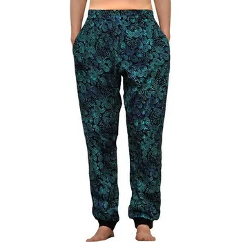 Dámské sportovní batikované kalhoty BOB Batik, tepláky JT32 modré S