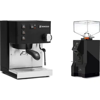Kávovar Rancilio Silvia E, black + Eureka Mignon Perfetto, BL black
