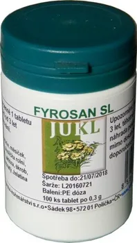 Přírodní produkt JUKL Fyrosan SL 100 tbl.