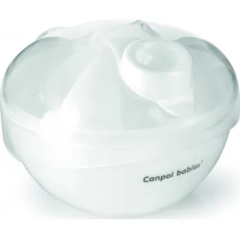 dětská jídelní sada Canpol babies Zásobník na sušené mléko bílý