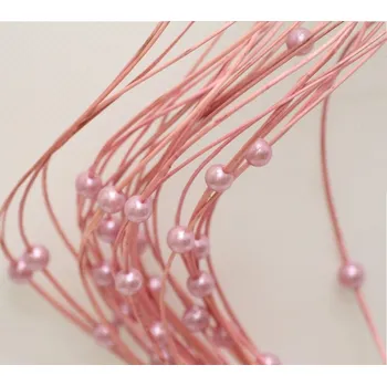 Curly ting korálek růžová
