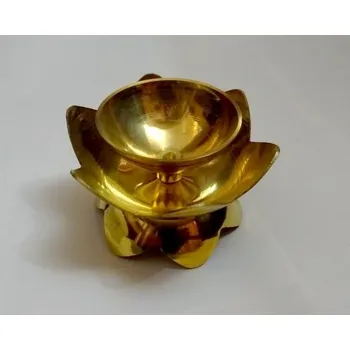 Svícen Lampa na ghí svíčky kovová