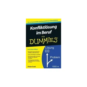 Konfliktlosung im Beruf fur Dummies - Scott, Vivian
