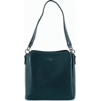 Tříoddílová zelená kabelka na rameno i crossbody David Jones 6417