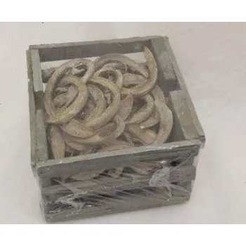 Coco strip white wash, box