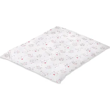 Dětská deka Eva Kiedroňová povlečení Sloník červený s šedou 90x130 cm