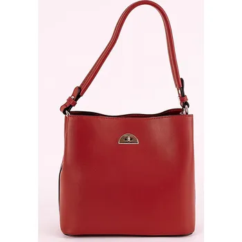 Kabelka Dámská tříoddílová kabelka na rameno i crossbody David Jones CM5855 červená | KabelkypoVas.cz