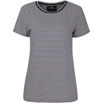 TOM TAILOR Pruhované dámske tričko TOM TAILOR s krátkym rukávem 40 64003-622