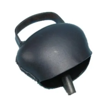 Zvonec pro ovce plechový modrý 80 mm