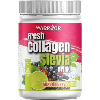 Warrior Fresh Collagen Stevia Drink berry & lime 350 g