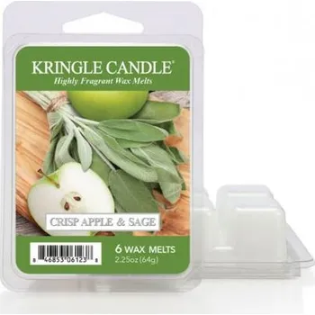 vonný vosk Kringle Candle Crisp Apple Sage Vonný Vosk, 64 g