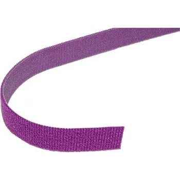 Stahovací páska VELCRO Stahovací páska 20mm, suchý zip, 25m, fialová (VEL-OW64146) - 25.16.6067
