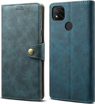 Pouzdro na mobilní telefon Lenuo Leather pro Xiaomi Redmi 9C modré
