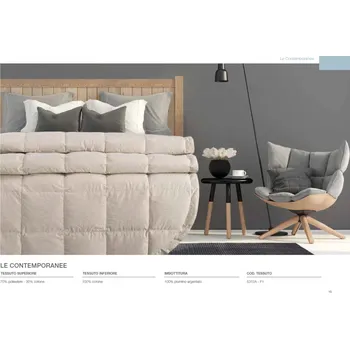 Přehoz na lůžko Luxusní přehoz z prachového peří Cod. 5312A - 180x260cm