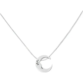 Náhrdelník Náhrdelník Měsíc z chirurgické oceli S11024120