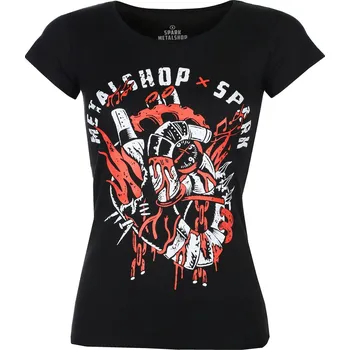 Dámské tričko tričko dámské Metalshop x Spark - S
