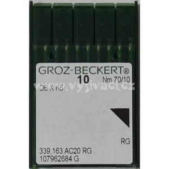 jehla DBxK5 70 RG - standardní vyšívání, balení 10ks nebo 100ks Jednotka: balení 10ks