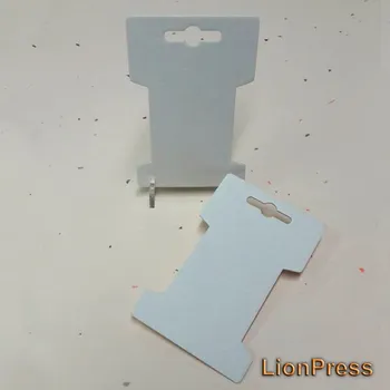 Dárková krabička papírová karta na šnůrky (papírová špulka)