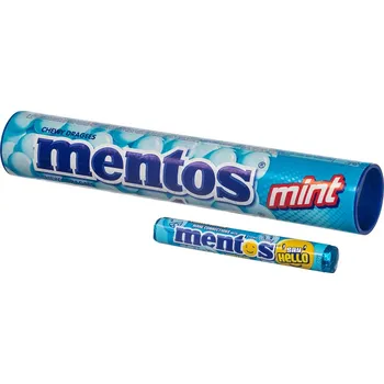 Bonbon Perfetti Van Melle Mentos mint 296g