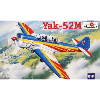 Plastikový model A model 1/72 Yak-52M