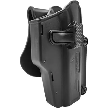 Amomax Opaskové polymerové univerzální pouzdro Per-Fit - černé