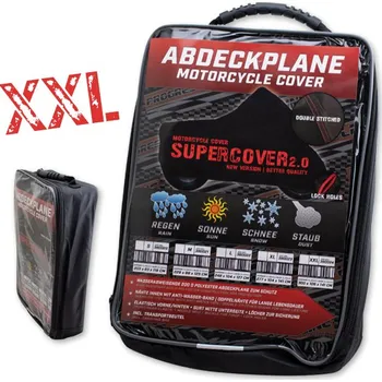 Plachta na motorové vozidlo HS MOTO - Německo Plachta na motocykl Supercover 2.0 velikost: XXL