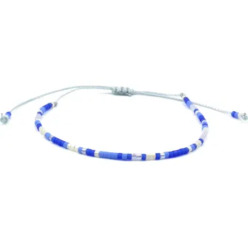 Náramek Moni náramek korálky Miyuki Gold 14